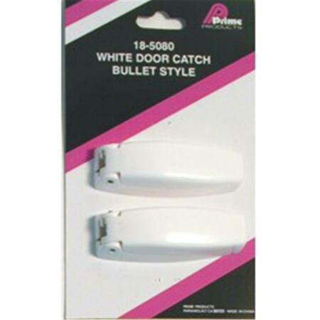 PRIME PRODUCTS Door Catch- White P2D-185080